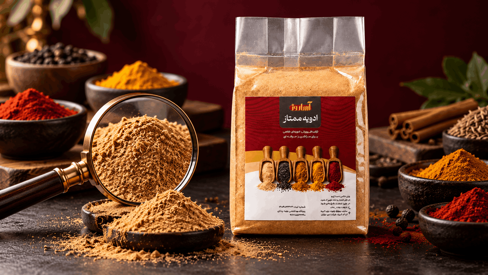 چطور ادویه اصل را از تقلبی تشخیص دهیم؟ راهنمای تشخیص ادویه باکیفیت
