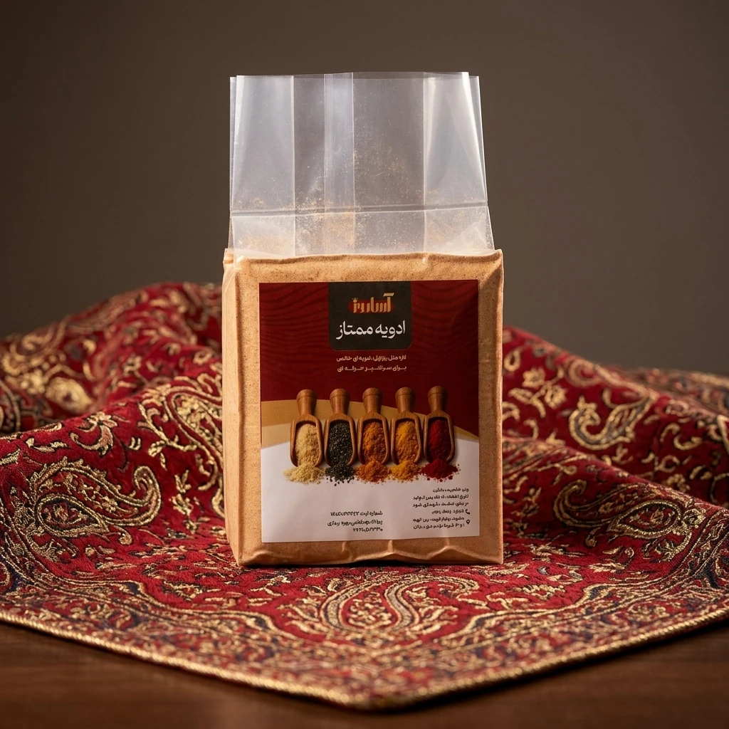 ادویه سیر و کره زعفرانی آساروز